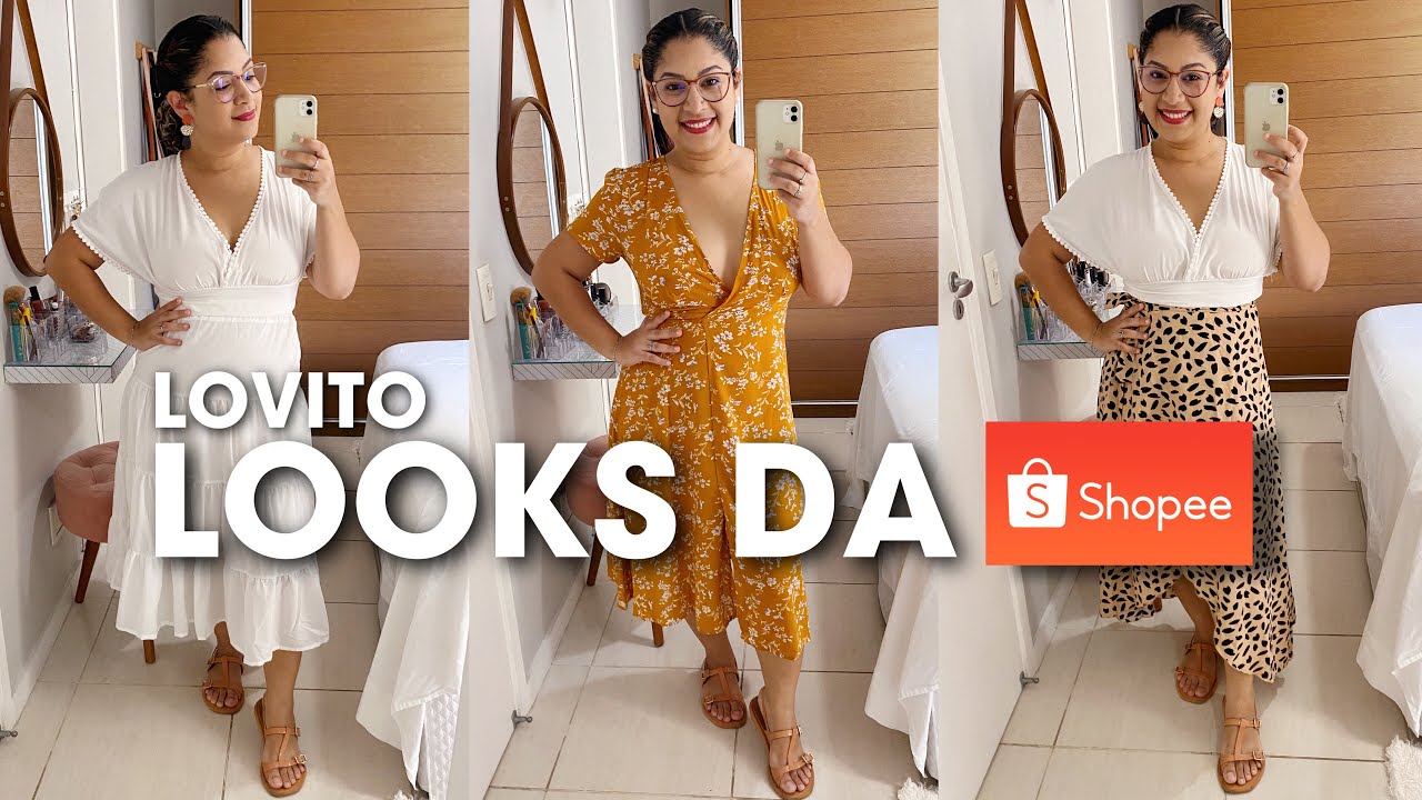 PROVADOR | LOOKS DA LOVITO SHOPEE | SAIAS E VESTIDO LINDOS
