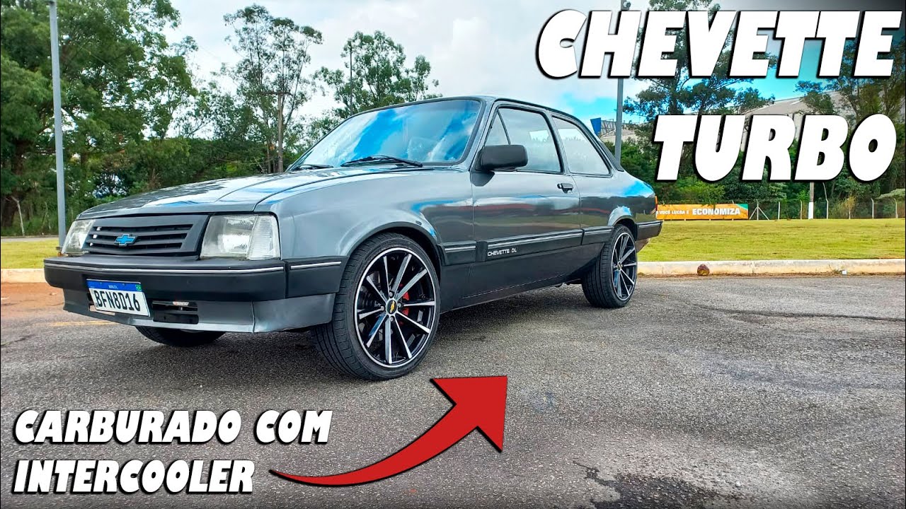 CHEVETTE TURBO INTERCOOLER - FINO TRATO - PENSADO EM TODOS OS DETALHES