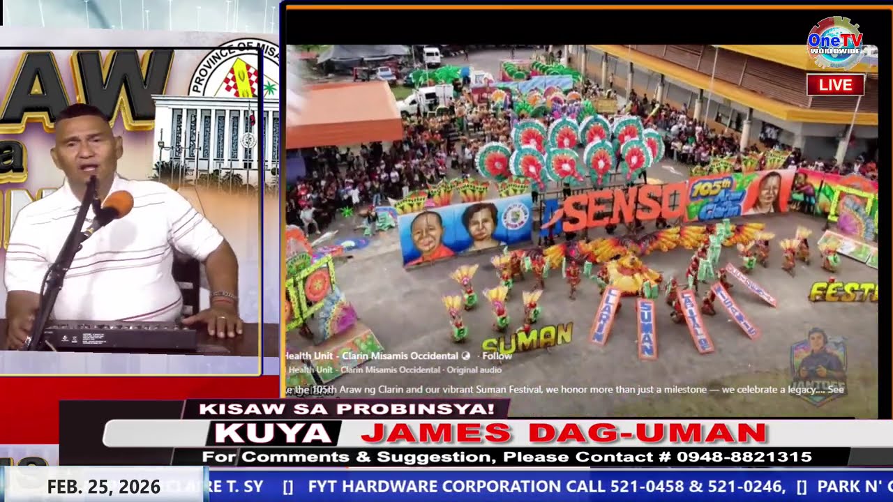 KISAW SA PROBINSYA   | February  25, 2026