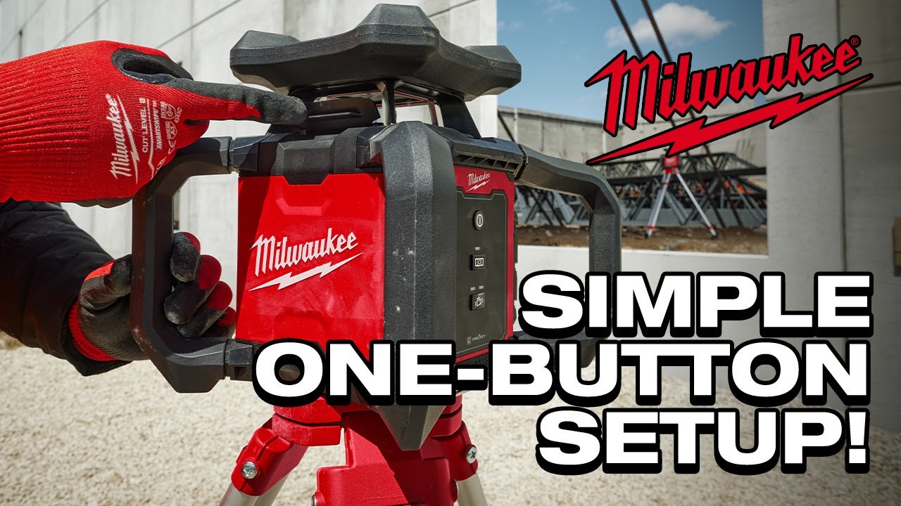 [Tool Nut Review] Get Started With The Milwaukee M18 Red Exterior Rotary Laser Level!