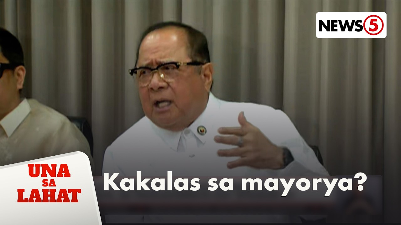 NUP, planong kumalas sa mayorya dahil sa pagkadismaya kay House Speaker Dy | Una Sa Lahat
