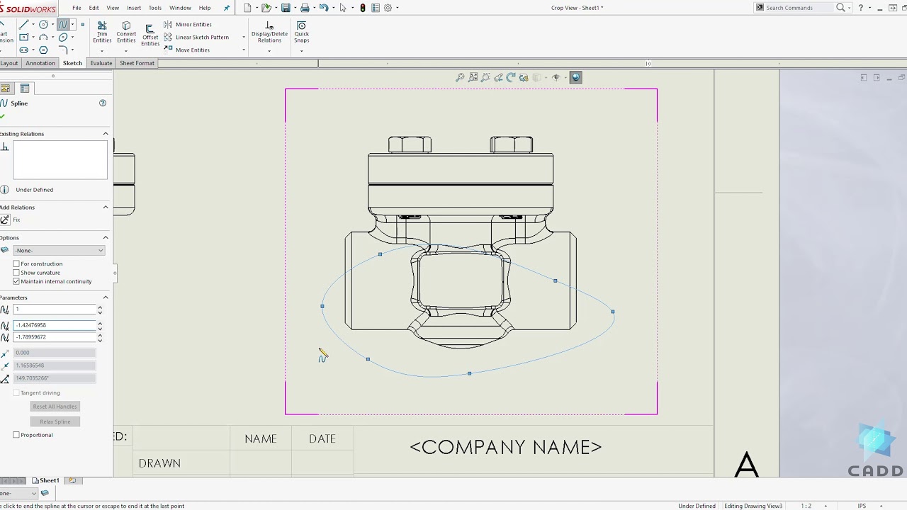Учебное пособие SolidWorks для начинающих № 94 — Как создать обрезанный вид