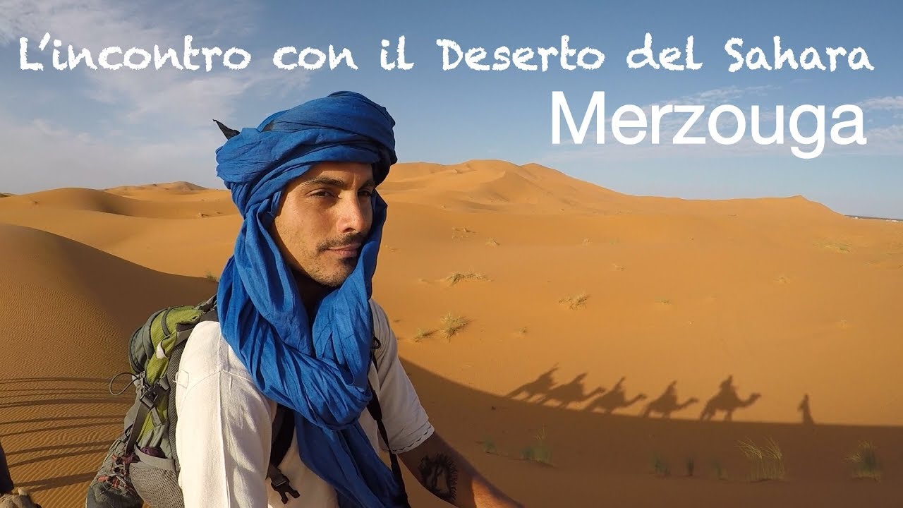 Il Deserto del Sahara a Merzouga - Erg Chebbi - Marocco