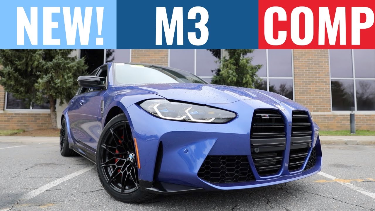 2021 BMW M3 Competition I NEW! I Portimao Blue I Review