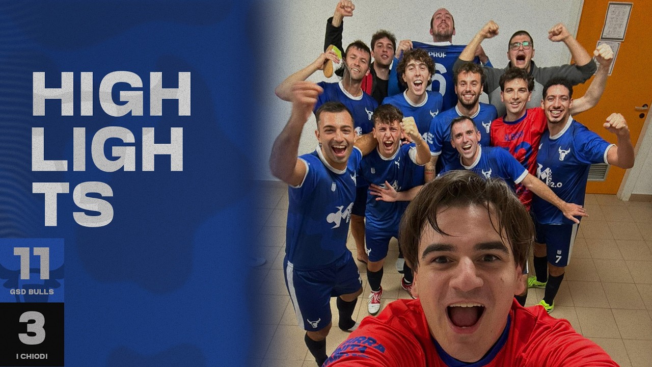 GSD BULLS - I Chiodi 11-3 | Bergamo Tornei  25/26 - Giornata 11