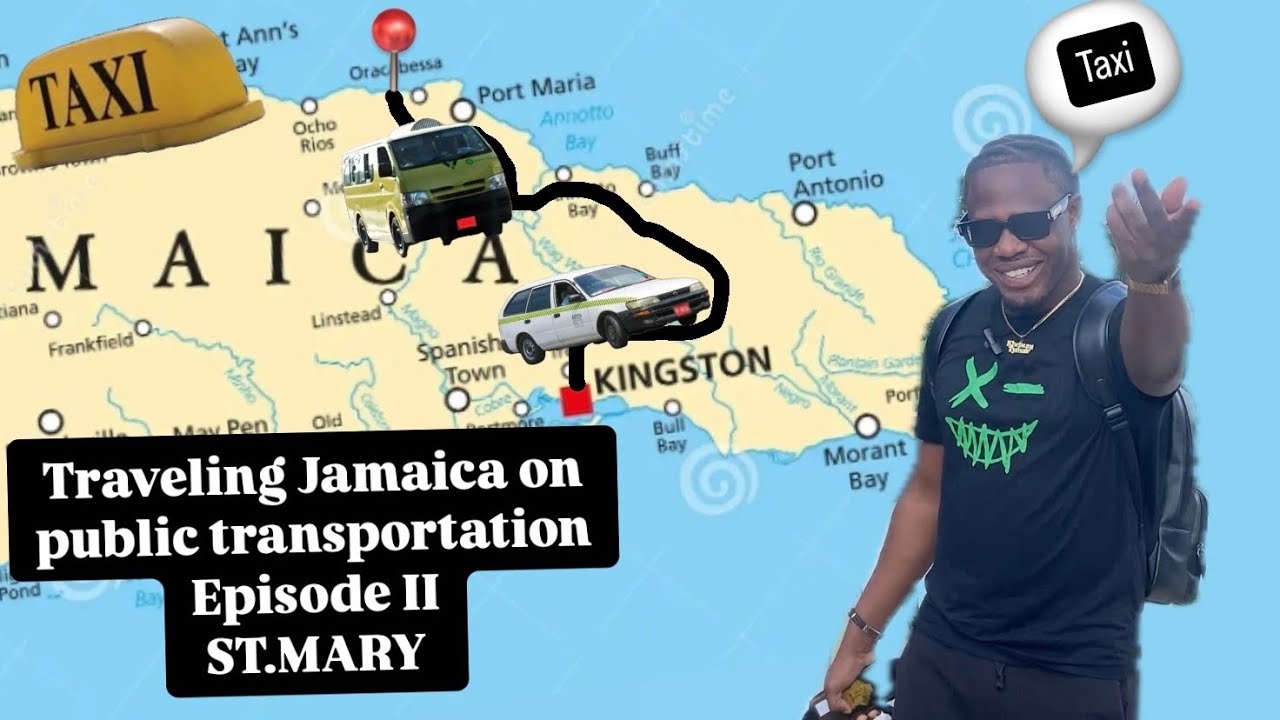 Traveling Jamaica on public transportation pt2 St.Mary (Castleton and James Bond beach)