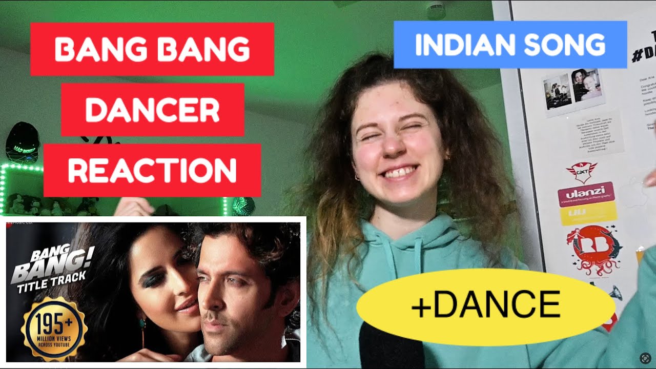 DANCER REACTS BANG BANG INDIAN SONG - HRITHIK ROSHAN &  KATRINA KAIF