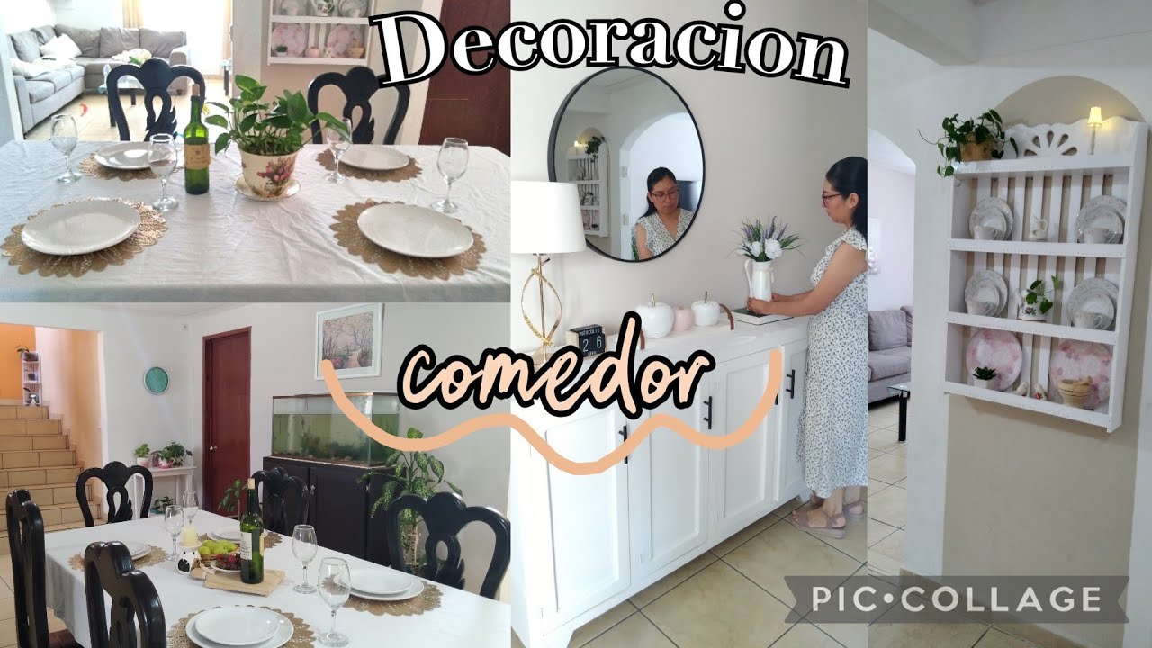 Decoraci&oacute;n del comedor/mueble estilo vintage/cuadro nuevo para la casa/ primavera 2023
