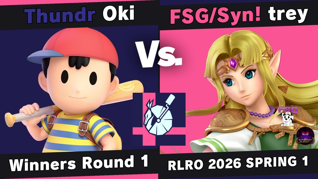 Ringling Rollout 2026 SPRING 1 - Oki (Ness) vs trey (Zelda) - Winners Round 1