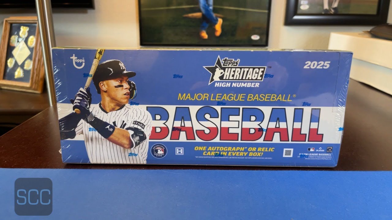 2025 Topps Heritage High Number Baseball Hobby Team Auction Style Group Box Break
