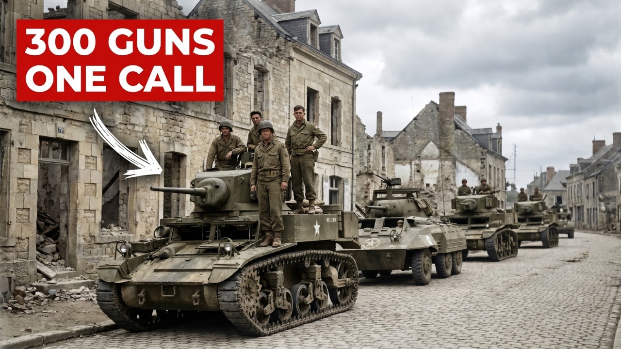 How US Lieutenants Fired 300 Guns At Once From A Single Radio Call