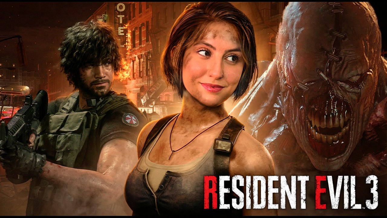 🔴 Jogando Resident Evil 3 pela primeira vez