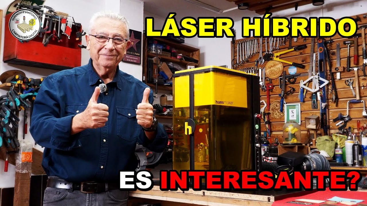 Hansmaker D1 Ultra- Láser híbrido (30W IR + 20W diodo) ¿Merece la pena?