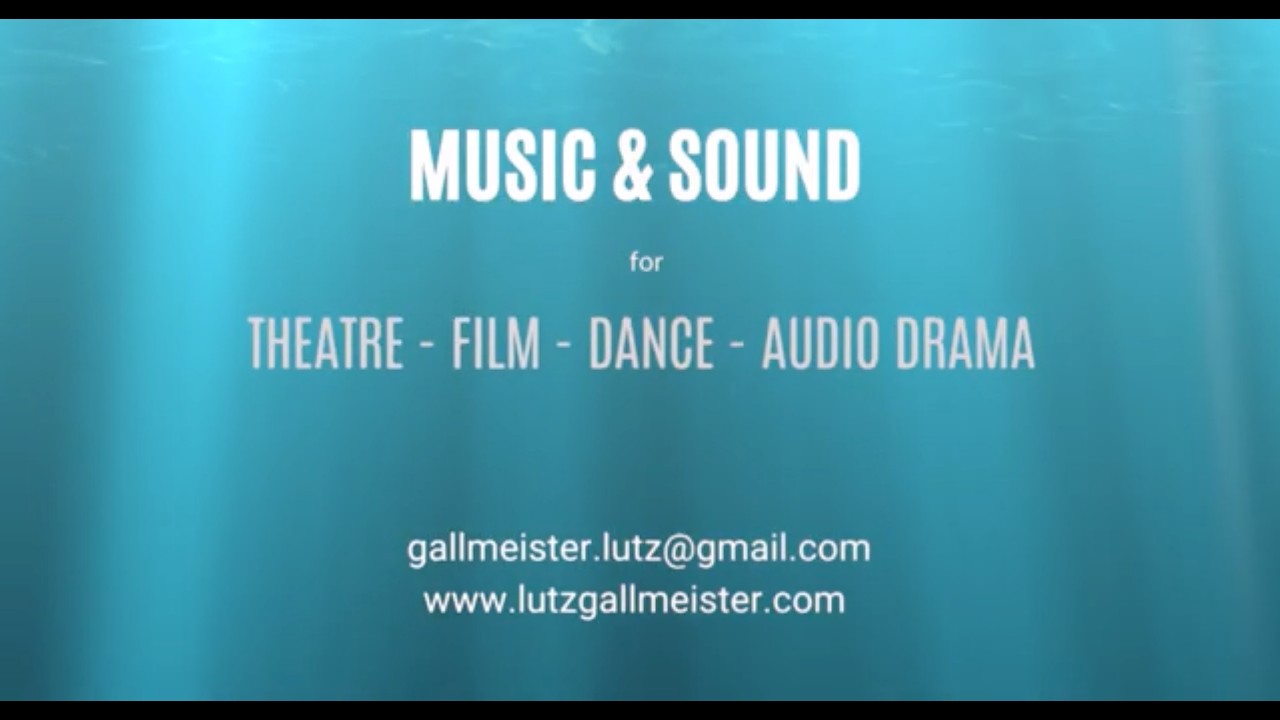 Show Reel - Sound & Music - Lutz Gallmeister - 2026