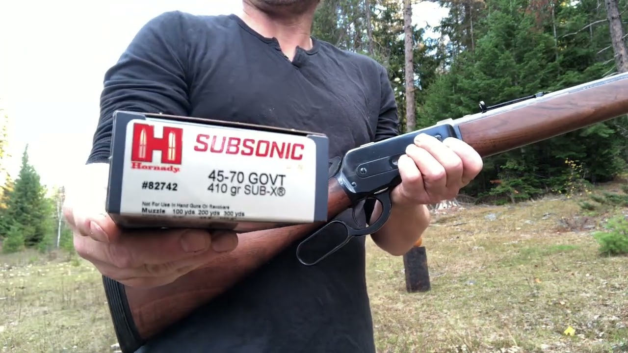 ✅out😳Winchester model 1886 45-70 gov caliber 17 inch barrel versus 2 hallowe&rsquo;en pumpkins 🎃 #yt