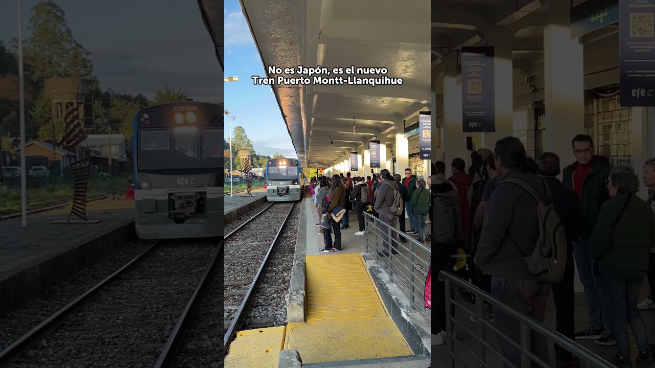 El tren Puerto Montt-Llanquihue inici&oacute; su funcionamiento