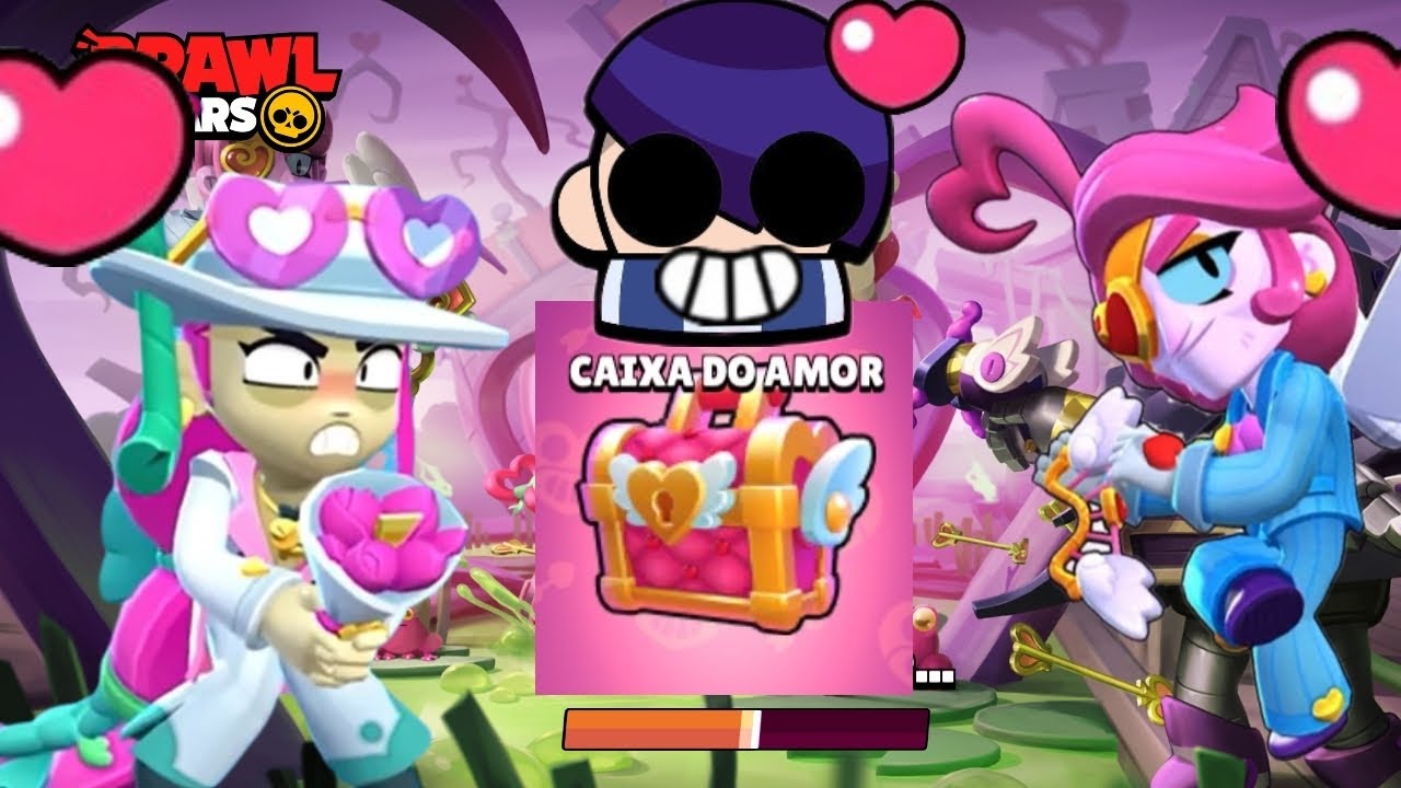 Nova atualização do Brawl Stars é atualização é o dia dos Namorados 🥰