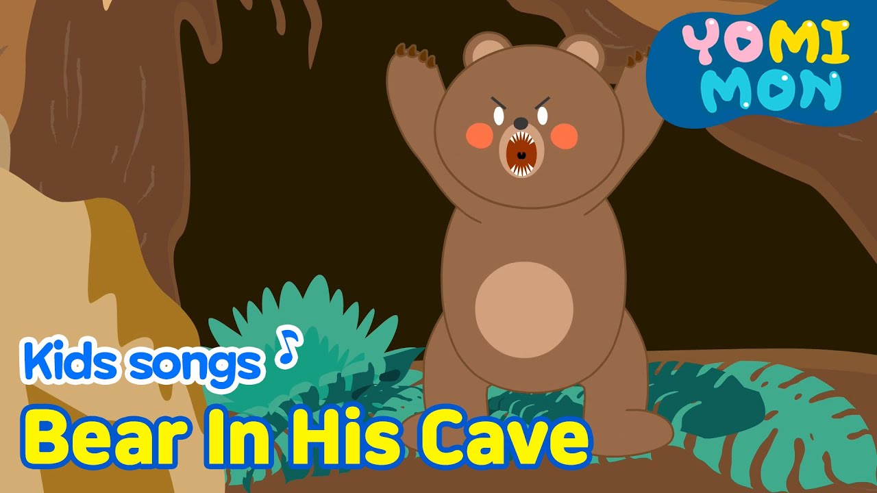 🐻💤Bear In His Cave🐾| YOMIMON Songs for Children🎈