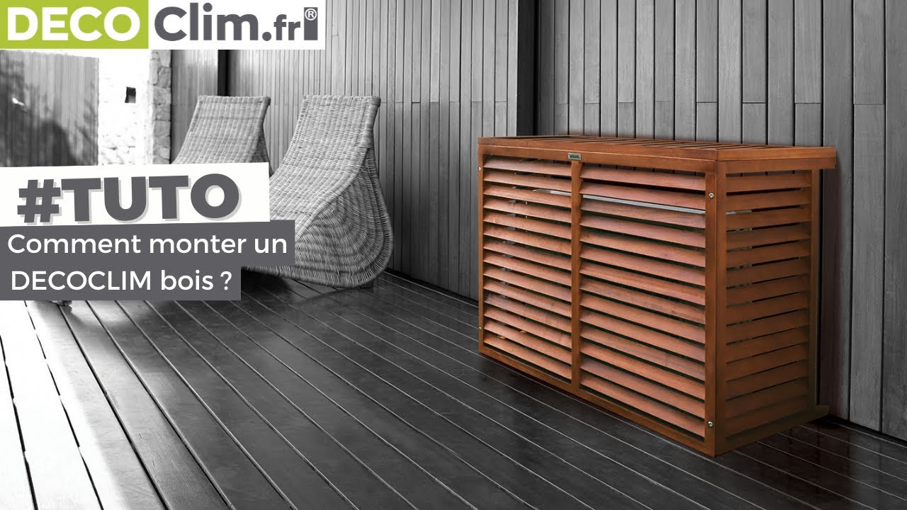 Monter un cache clim DECOCLIM® en bois