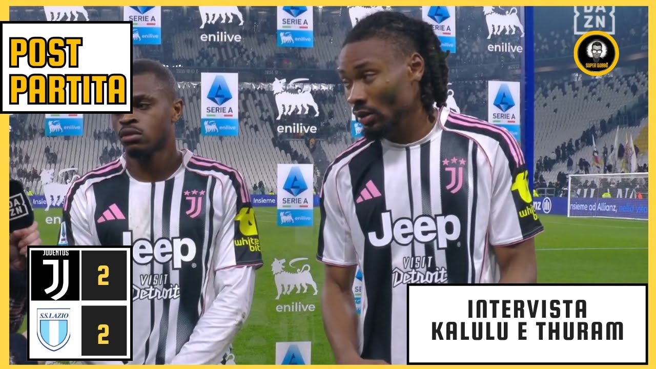 POST JUVENTUS - LAZIO 2-2 | INTERVISTA KALULU E THURAM