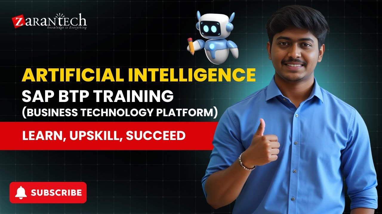 Artificial Intelligence | SAP BTP (Business Technology Platform) Training | ZaranTech