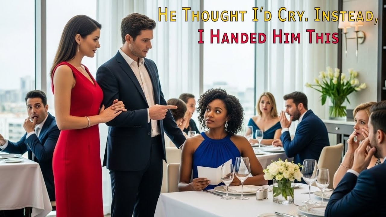 At Our Wedding Anniversary Dinner, My Husband Announced,  This Is The End For Us  I've Found Someo