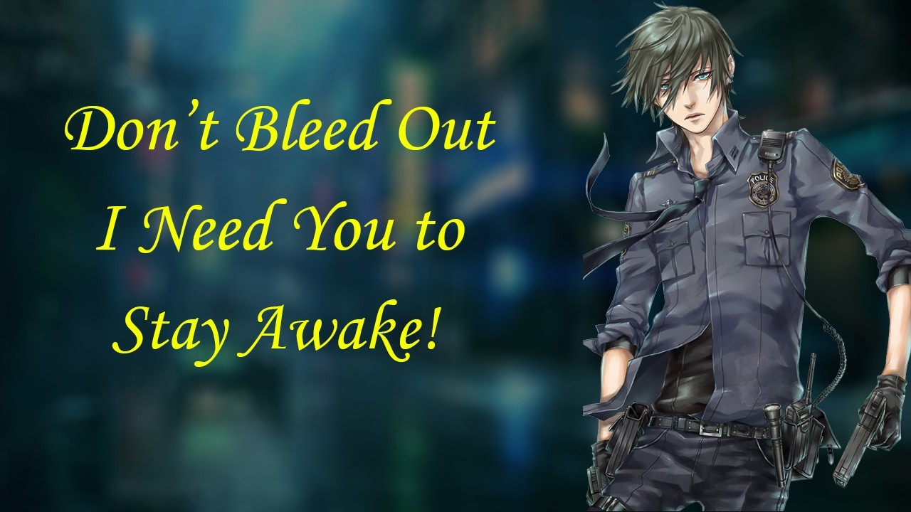 Rookie Police Officer Finds You Bleeding Out During a Zombie Apocalypse [Injured Listener][M4F][M4A]