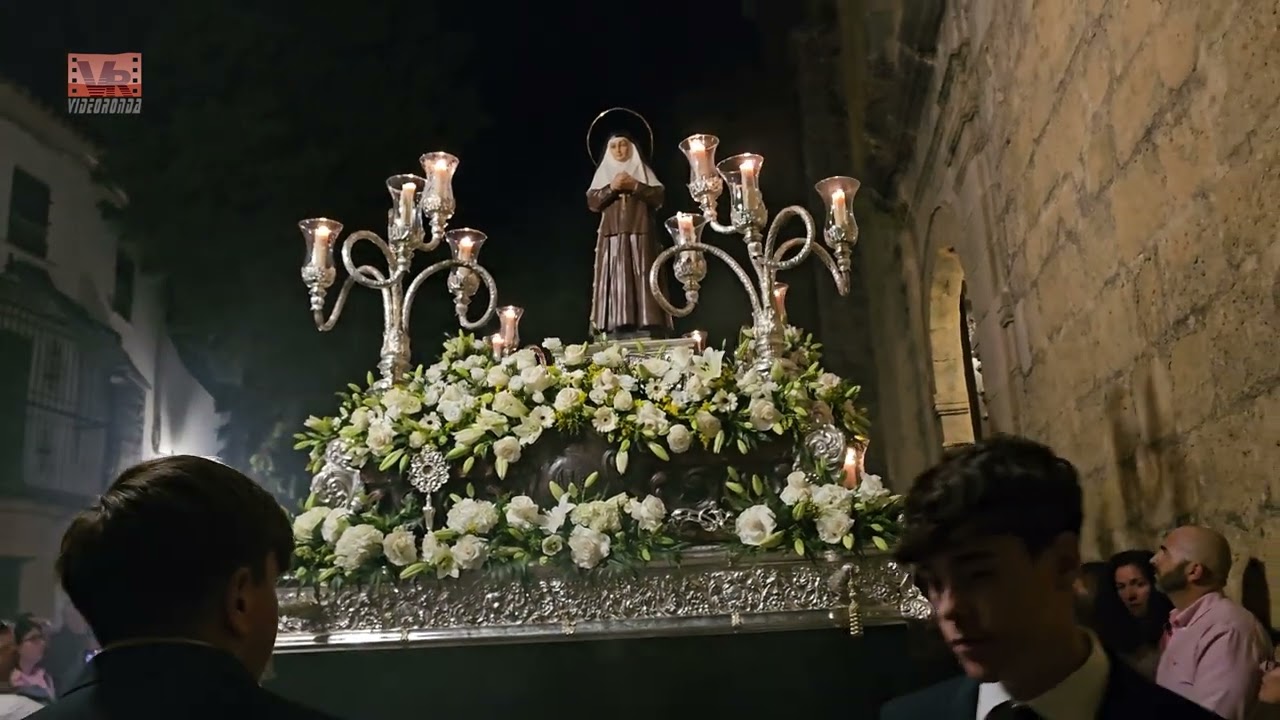 San Angela de la Cruz. 4K. Procesión Centenario . Ronda 2025