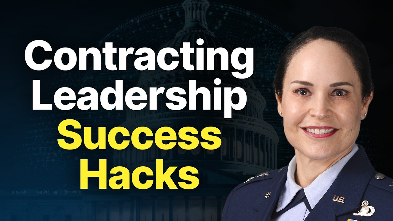 Proven Air Force Tactics for Leadership & Contracting Success | Maj. Gen. Alice Treviño