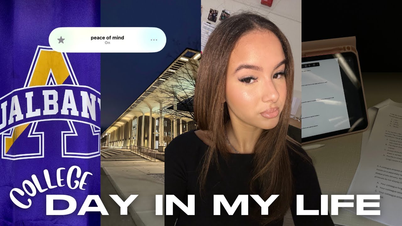 a college day in my life 📚 *ualbany edition*