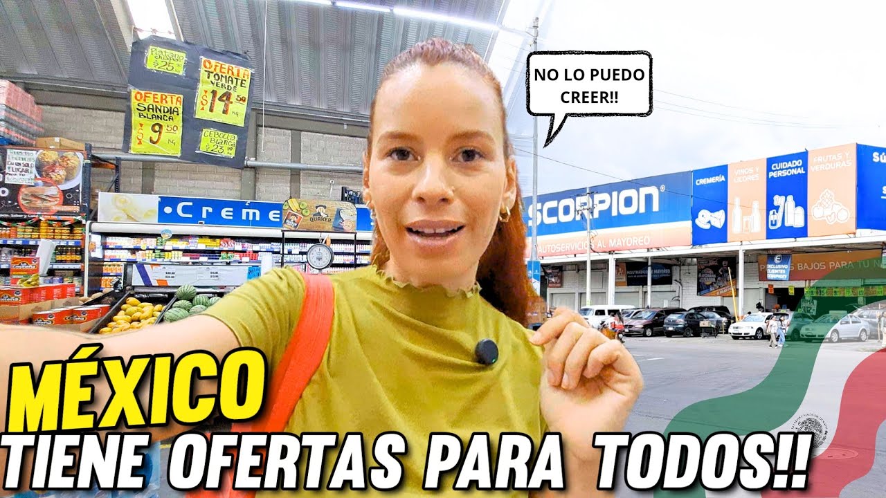 EN ESTE MERCADO🇲🇽 LAS COSAS SON MAS BARATAS QUE EN CUBA 🇨🇺 MI 1ERA VEZ EN EL SCORPION 🦂
