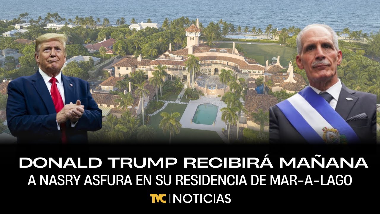 Donald Trump Recibirá mañana a Nasry Asfura en su residencia de Mar-A-Lago