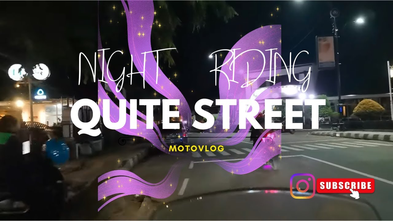 Exploring the Streets on Two Wheels at Night The Streets Are Quite | MotoVlog