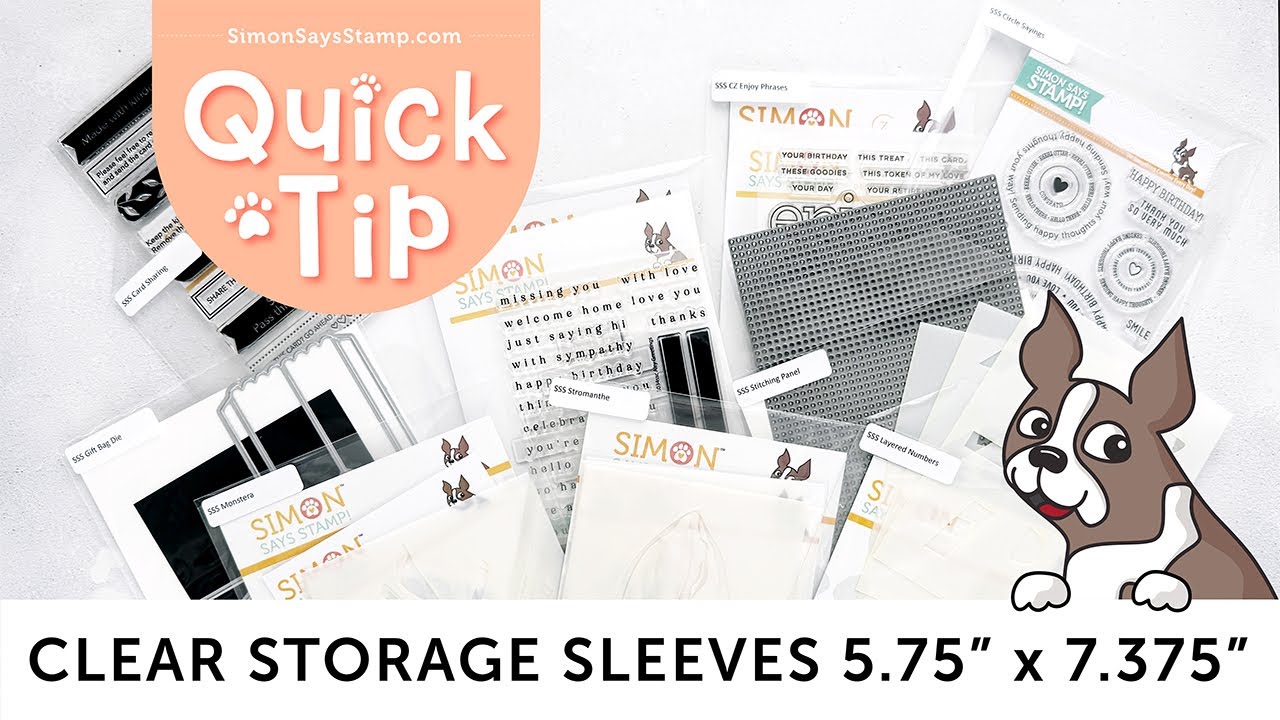 Protect, Store, and Organize Your Craft Supplies —The Sleeves That Do It All!