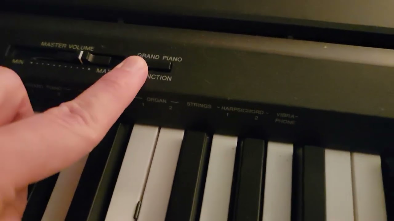 Кнопка транспонирования Yamaha P 45 &mdash; как выполнить транспонирование
