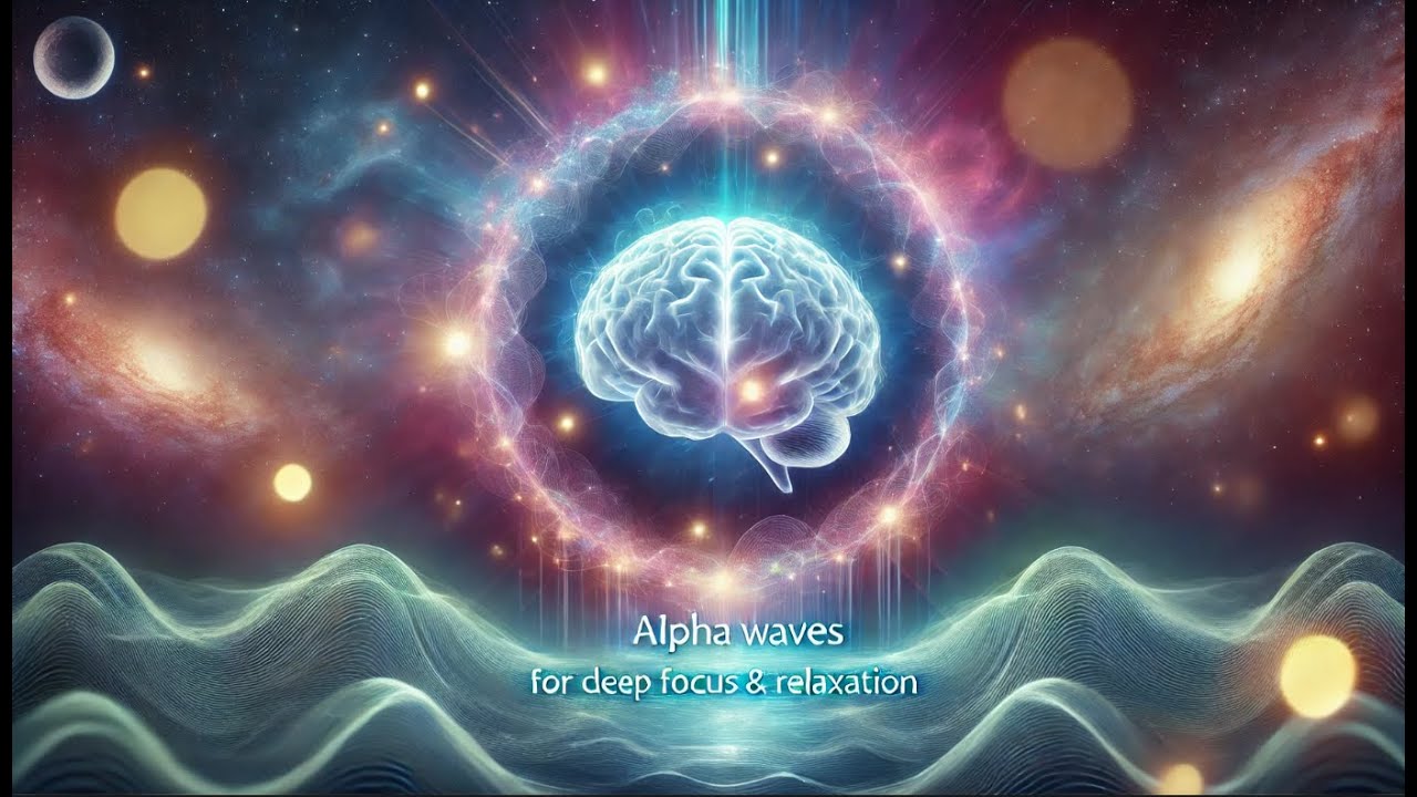 🧠 Alpha Waves | Deep Focus & Relaxation Music | Healing Sounds for Study, Meditation & Sleep