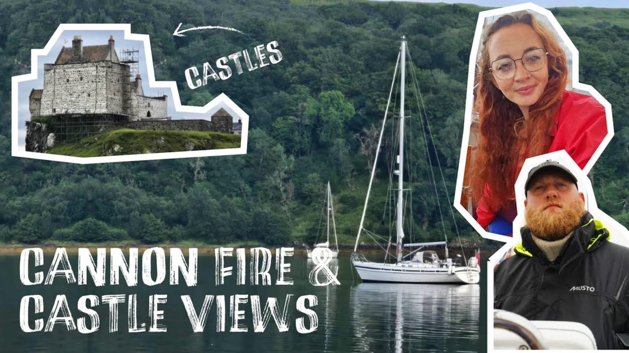 Family Aboard & Castles on the Coast | Sailing Scotland’s West with a Live Cannon Show!