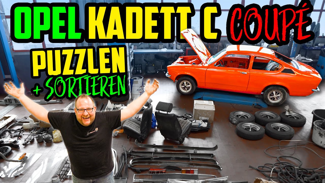 Nach 15 JAHREN bauen WIR ihn ZUSAMMEN! - Opel Kadett C 1.2s Coupé - Das große Teile puzzlen!