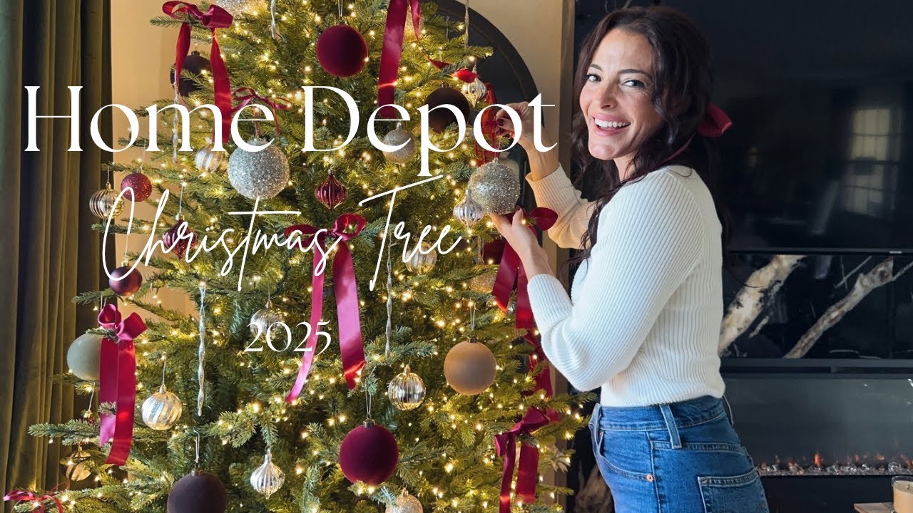 The Home Depot Twinkling Tree 2025 | Grand Duchess Review | Decorate With Me #christmas 