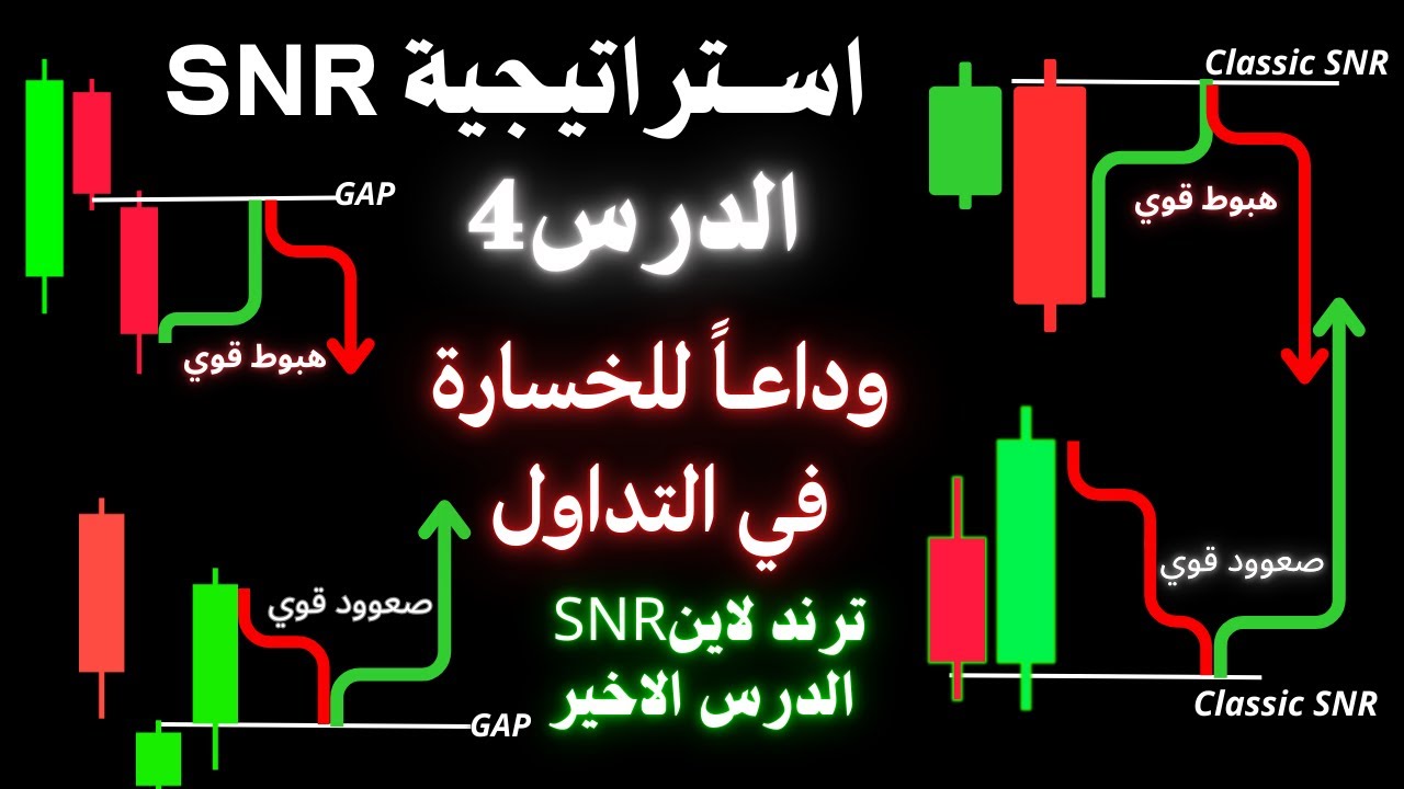 استراتيجية SNR الدرس4  الاخير الدعوم والمقاومات الماليزية