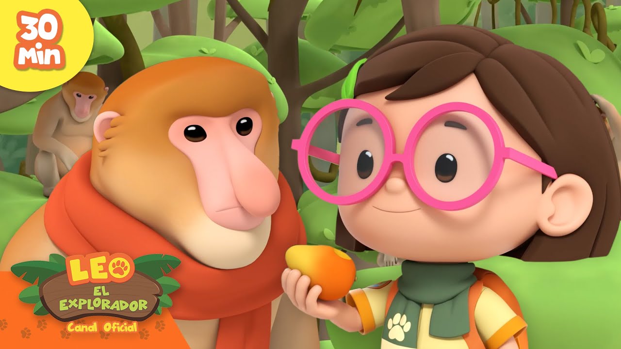 ¿¡El mono quiere ser humano?! 🐒🙊 | Criaturas Curiosas | Leo, El Explorador | Animación