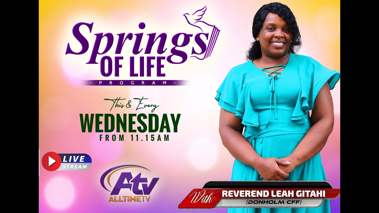 SPRINGS OF LIFE WITH REV. Lea Daniels || TOPIC: LIFE IN THE SPIRIT || 04 MARCH, 2026.