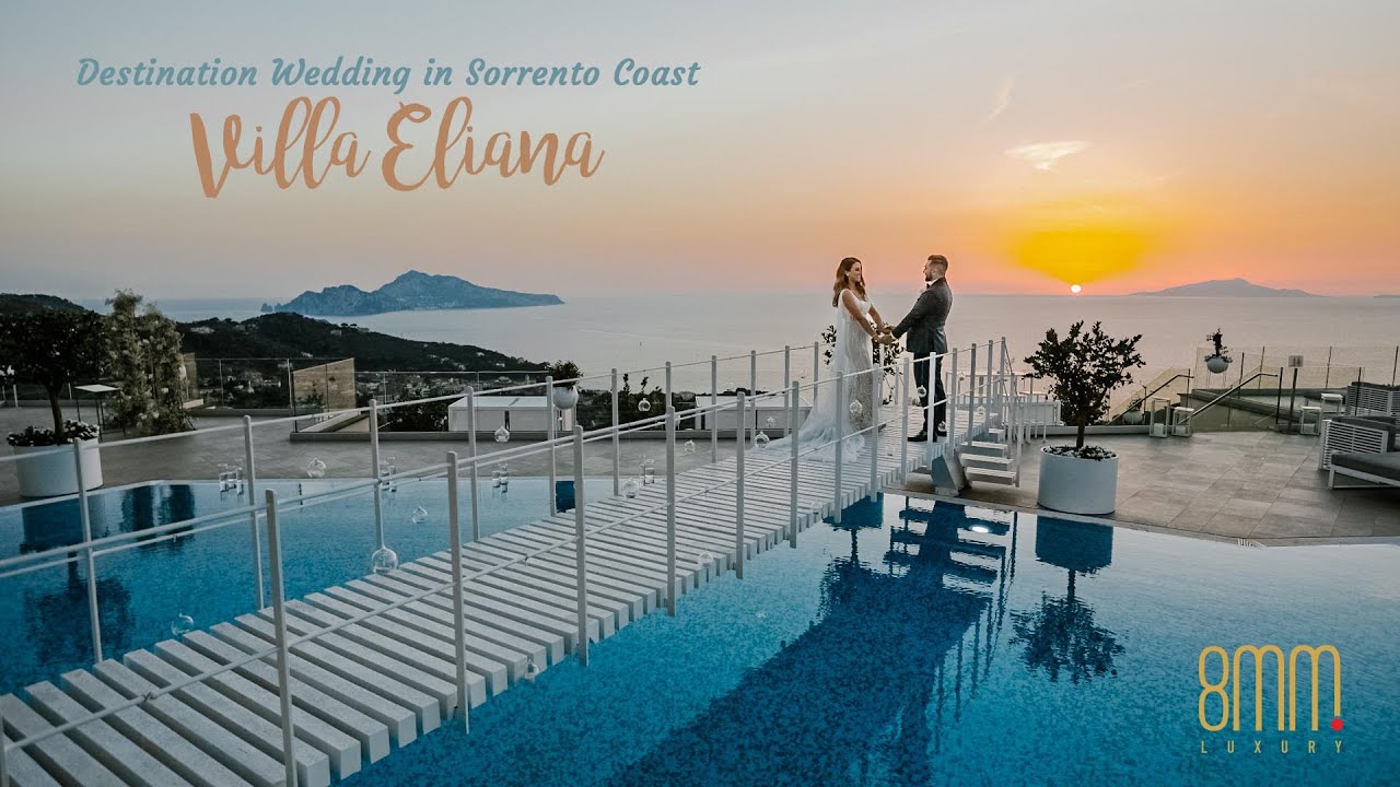 Destination Wedding in Sorrento Coast | Villa Eliana | Rocky and Jena