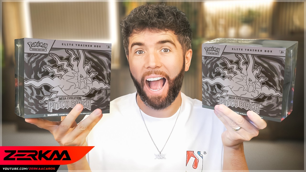 Я ОТКРЫЛ ДВЕ *НОВЫЕ* КОРОБКИ POKEMON PITCH BLACK!