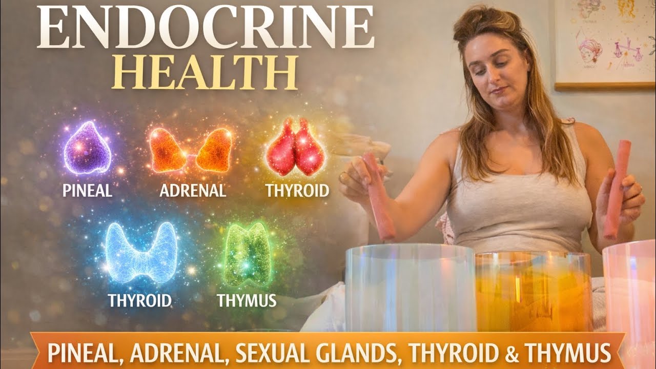 VOCAL SOUND HEALING ENDOCRINE SET & ANGEL HARMONY 