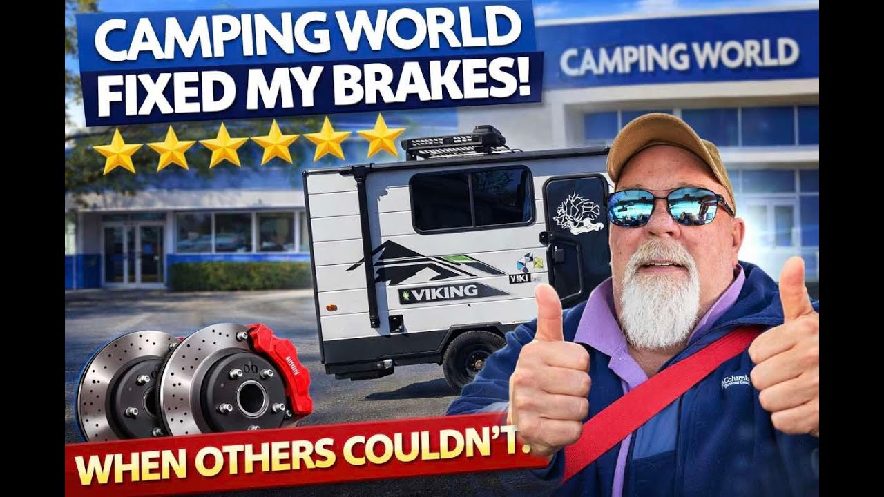 Camping World 🌎 Viking ROK 12000 Brake failed.. 