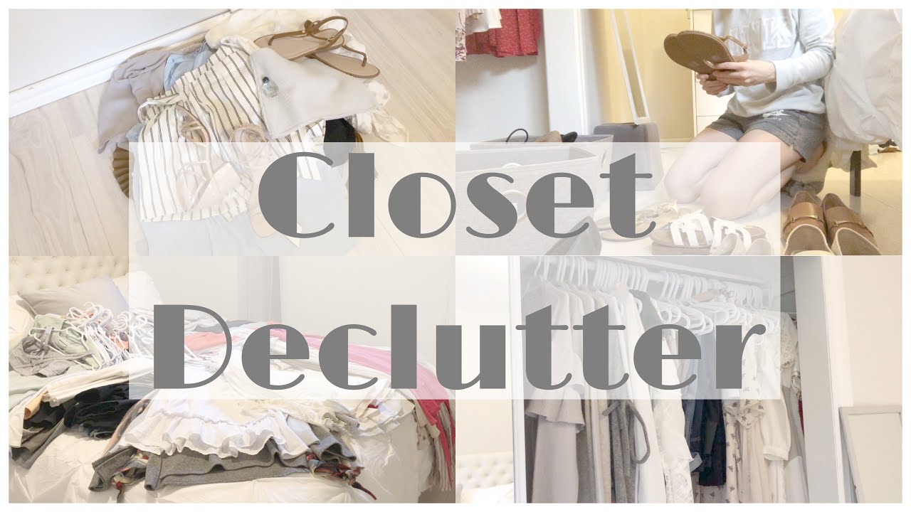 Marie Kondo Style Closet Declutter & Organization | De-Cluttering Inspiration | Cashmere and Cacti