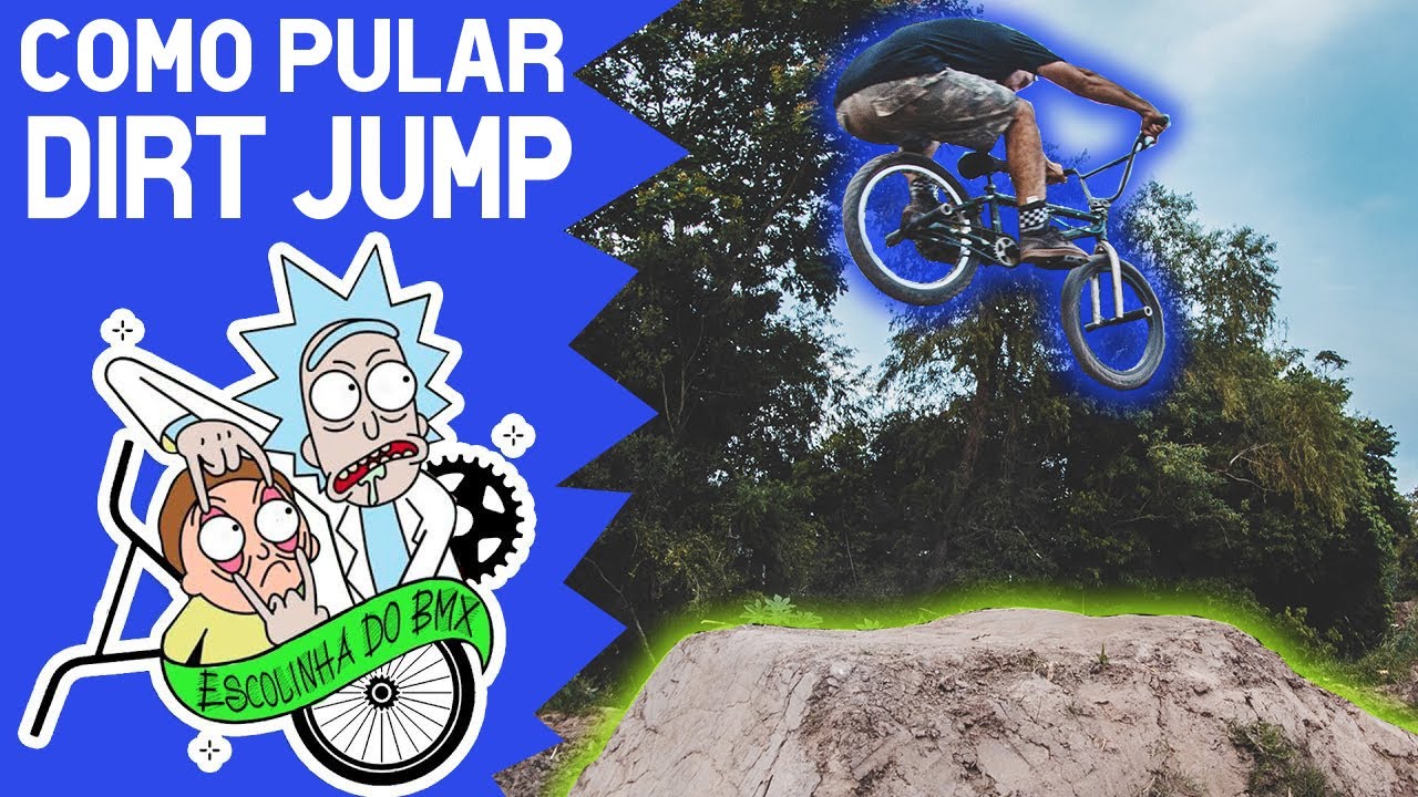 Como pular Dirt Jump - Escolinha do BMX 77 (Ep.5)