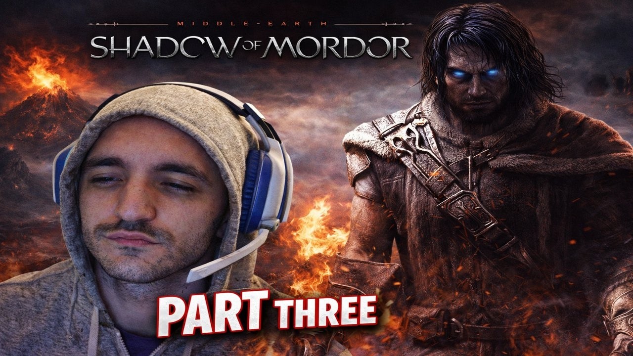 Shadow of Mordor Blind Playthrough | First Time Playing | Part 3