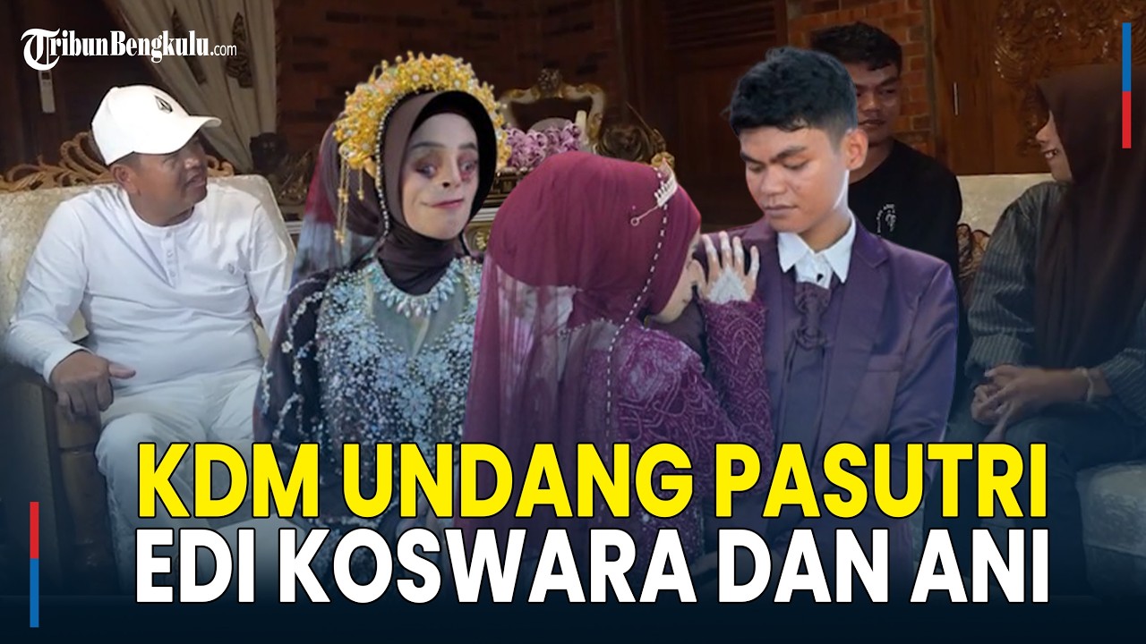 Kisah Cinta Sejoli di Garut Menikah Tak Pandang Rupa Bikin Dedi Mulyadi Tersentuh